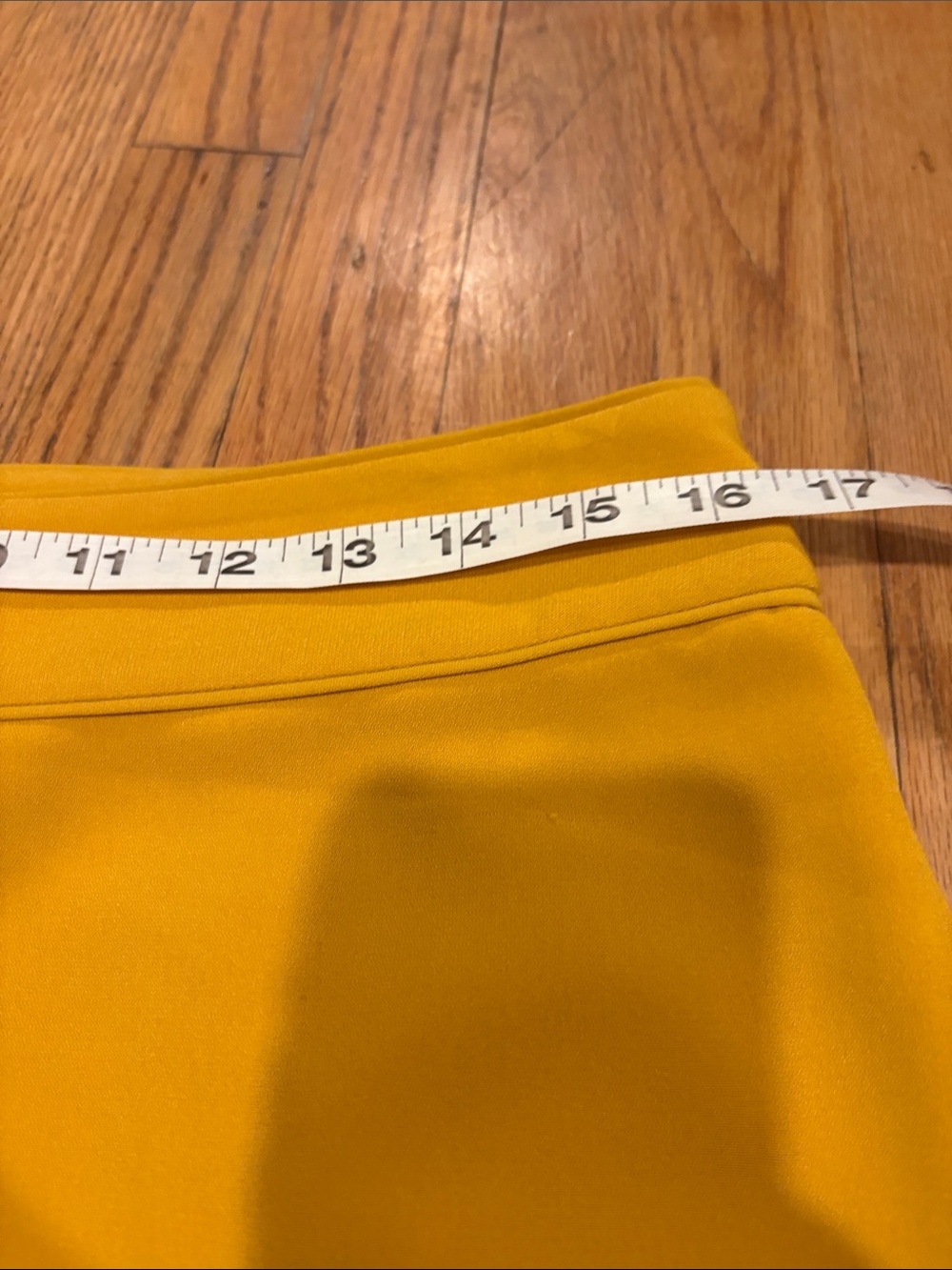 Banana Republic Pencil Skirt Womens 8 Mustard Yellow Excellent Tailored Office - Picture 7 of 7